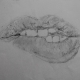 dibujo-lapiz-labios