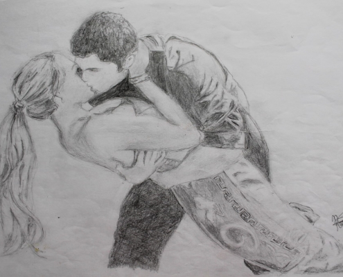 dibujo-lapiz-serena-gossip-girl