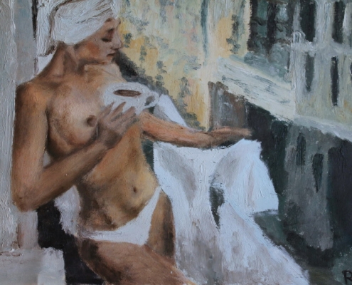 oleo-mujer-balcon-47x67