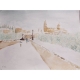 ilustracion-acuarela-cuadro-acuarela-puente-romano-salamanca-24x32