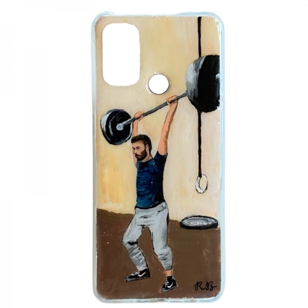funda-movil-personalizada-funda-movil-pintada-a-mano-chico-crossfit