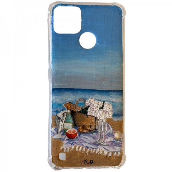 funda-movil-personalizada-funda-movil-pintada-a-mano-picnic-en-la-playa