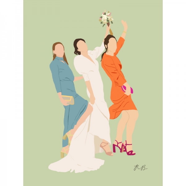 ilustracion-digital-ilustracion-personalizada-boda-amigas